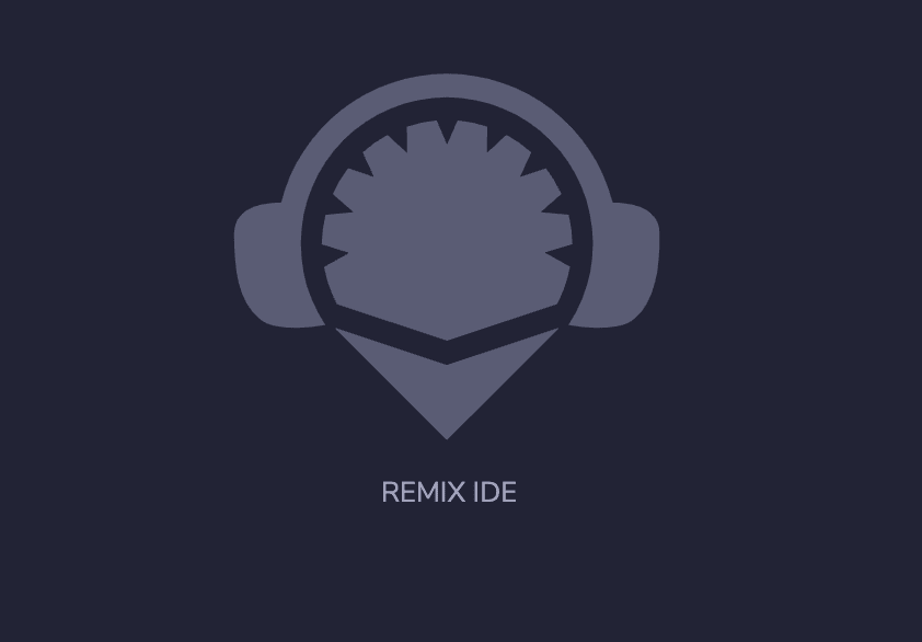Remix IDE dashboard: In-browser smart contract development environment